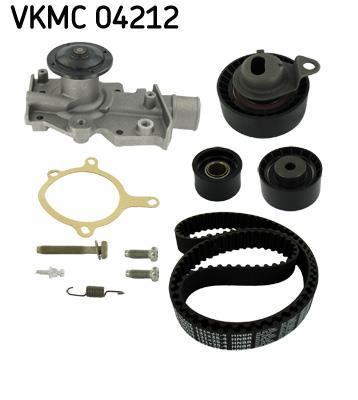 Pompe à eau + kit de courroie de distribution (Kit courroie de distribution) SKF ref. VKMC 04212